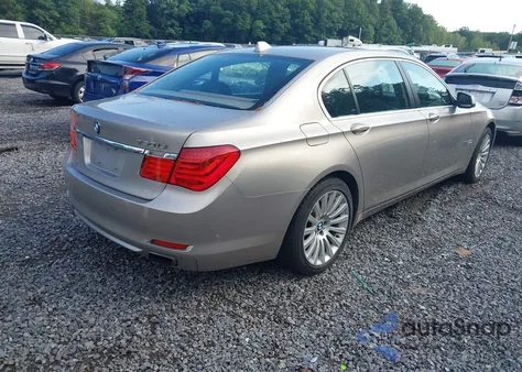 2012 BMW 750Li xDrive z USA, uszkodzony, nr VIN WBAKC8C57CC437189